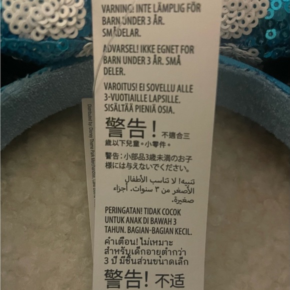 NWT Minnie Mouse Sequined Ear Disney Headband with Flower 🌸 - Picture 7 of 8